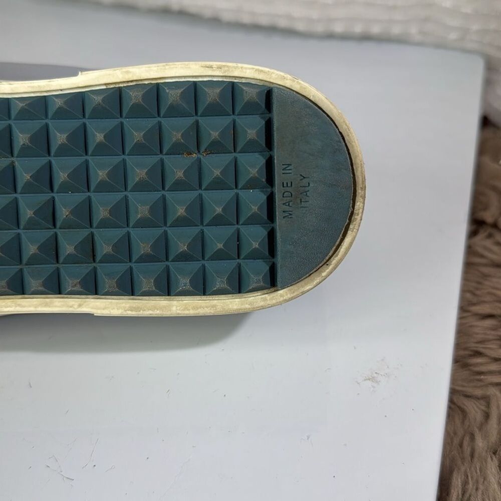 (N7) Fendi Monster leather slip-on sneakers, size 37, men's one shoe, right shoe - Picture 13 of 15